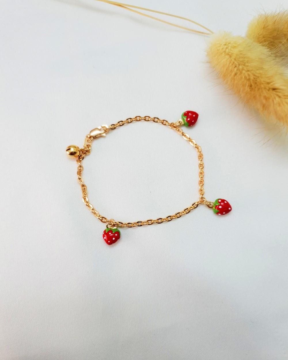 GELANG 4MN ANK STRAWBERRY -010322