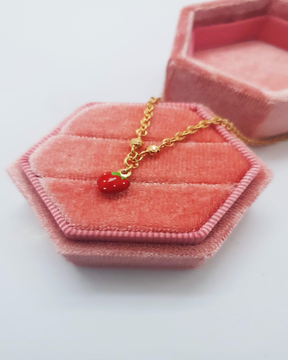 KALUNG VAR ANK STRAWBERRY -160322