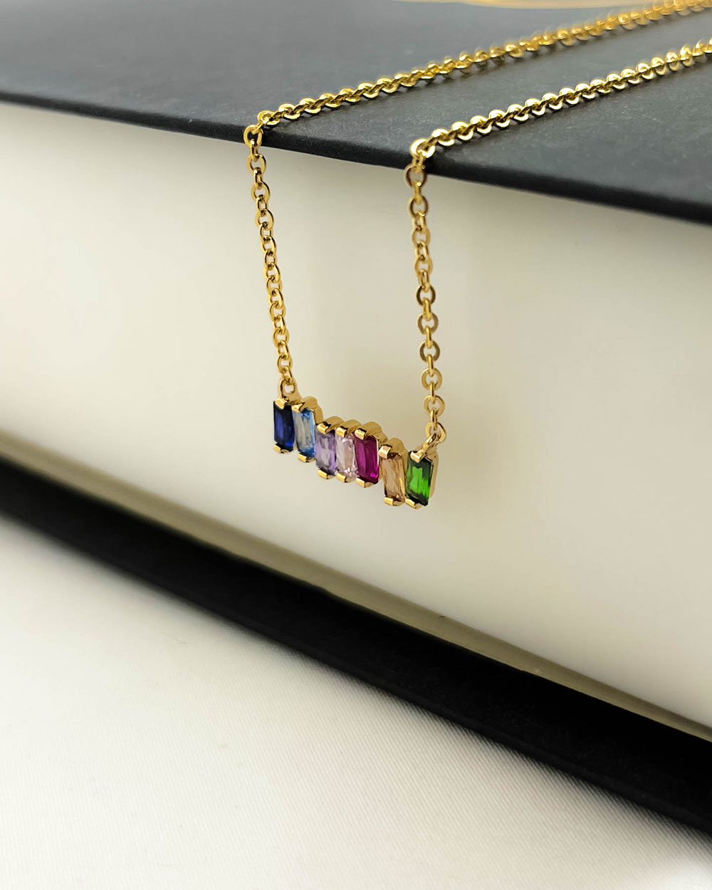 KALUNG MODEL LIONTIN BATU WARNA -17