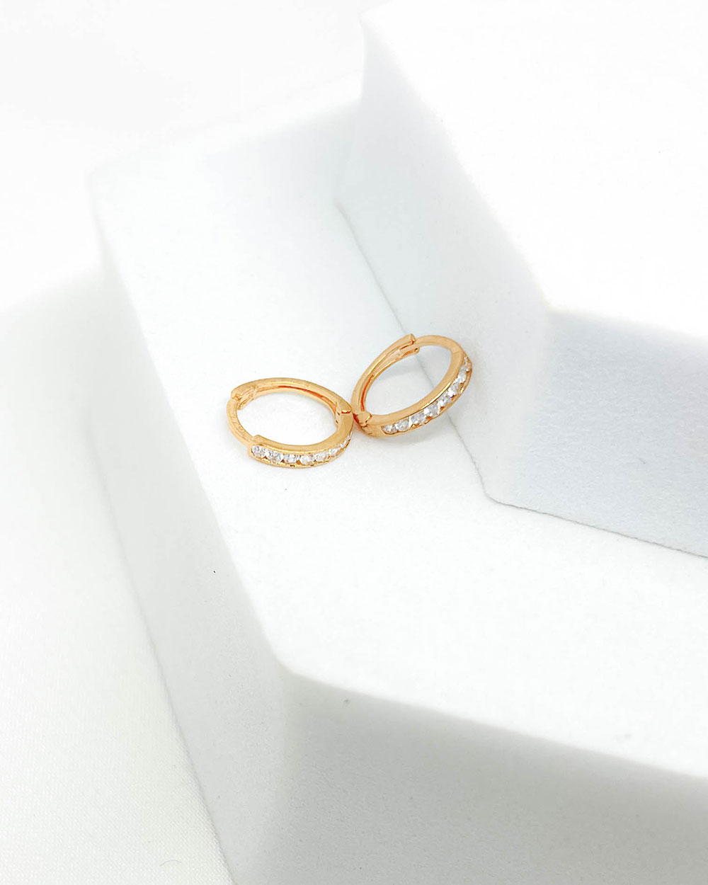 ANTING BAYI SIMPLE RING COR MATA PUTIH