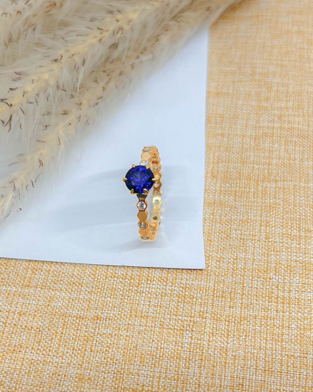CINCIN MODEL SEGIENAM DAN BATU WARNA -55