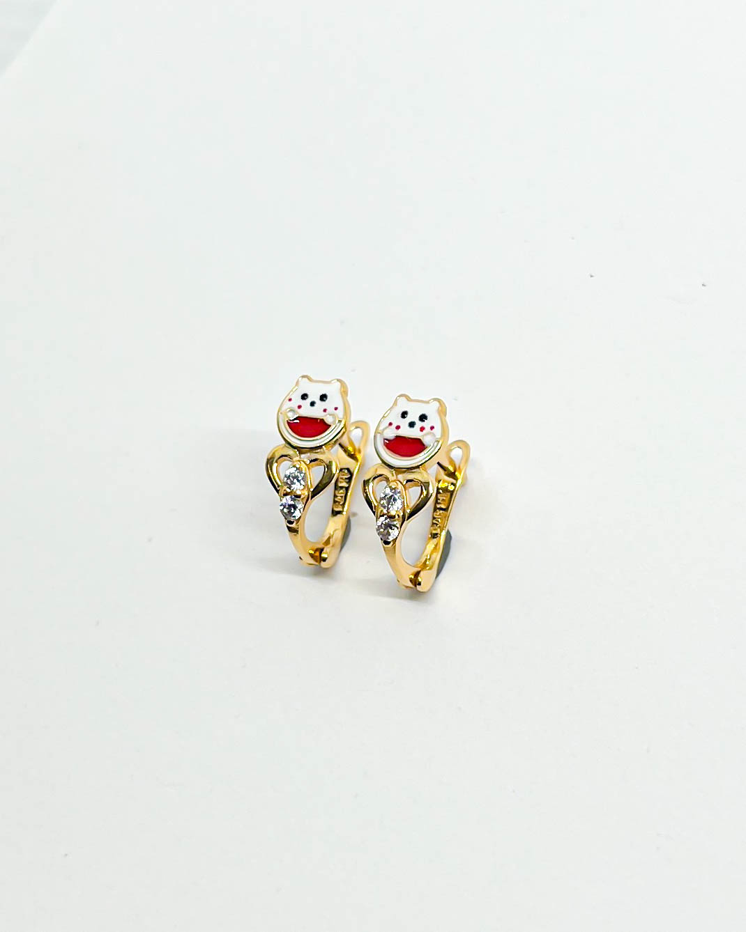 ANTING ANAK MODEL JEPIT CAT KARAKTER HEWAN LUCU -2