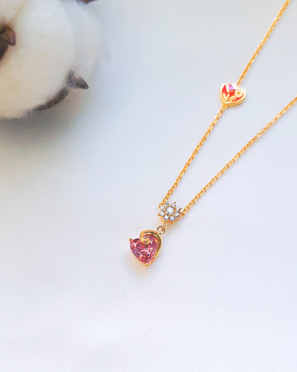 KALUNG BATU LOVE PINK