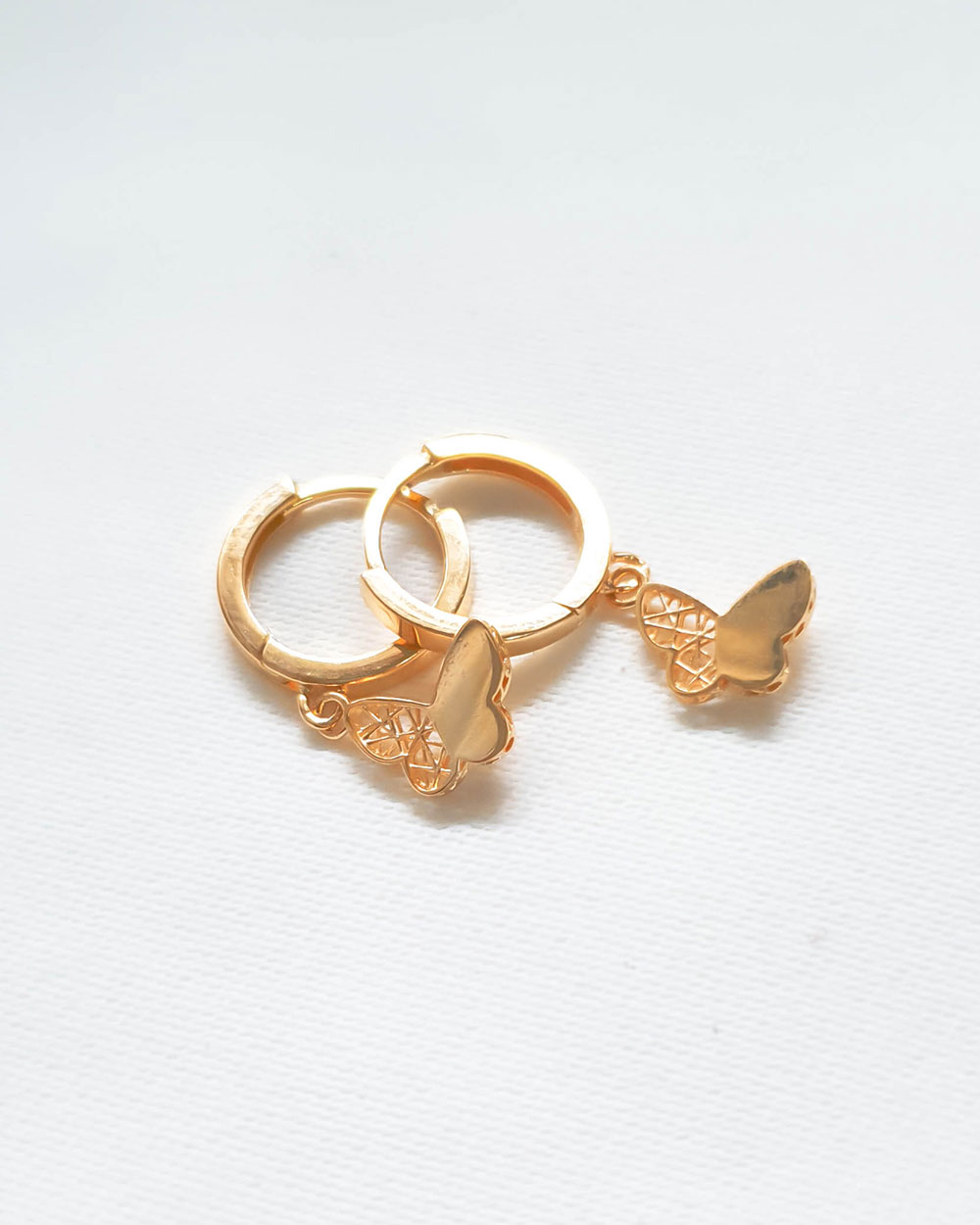 ANTING RING COR MODEL KUPU KUPU CANTIK