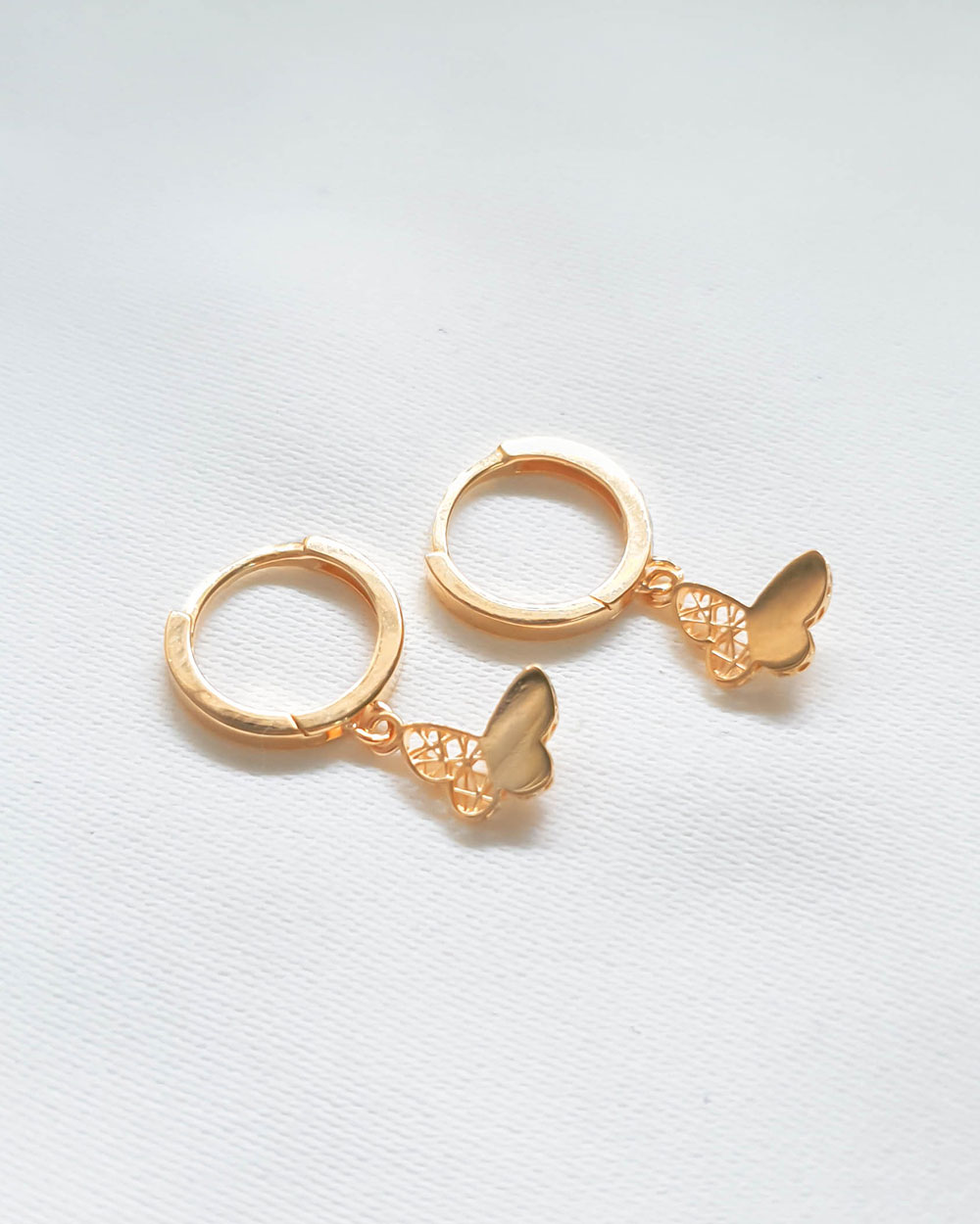 ANTING RING COR MODEL KUPU KUPU CANTIK