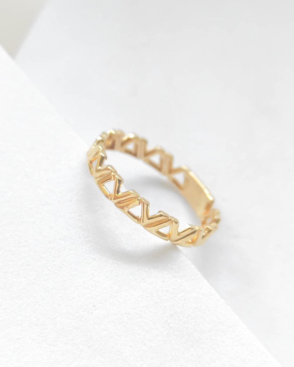 CINCIN DEWASA MODEL ZIGZAG