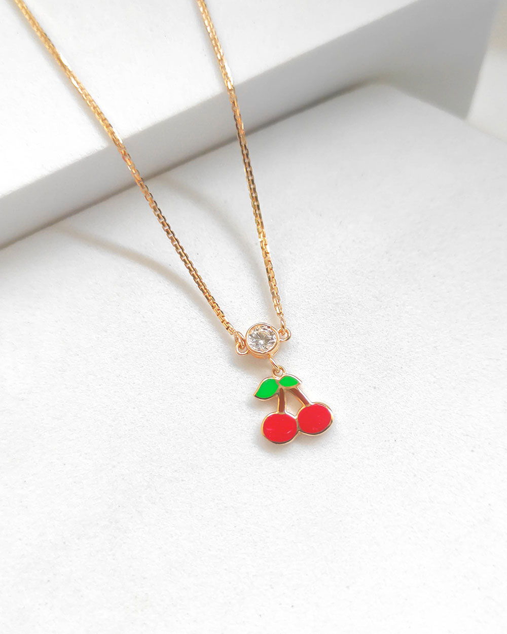 KALUNG SANTA ANAK MODEL LIONTIN BUAH CHERRY