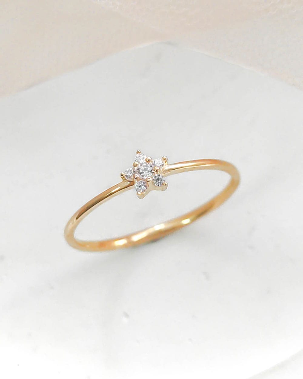 CINCIN DEWASA MODEL BUNGA MATA PUTIH