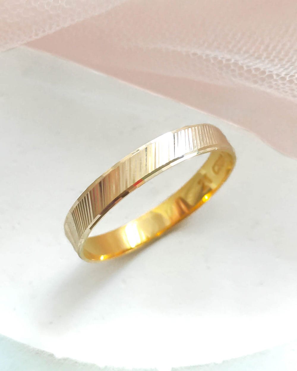 CINCIN DEWASA MODEL RING SERUT GARIS-GARIS