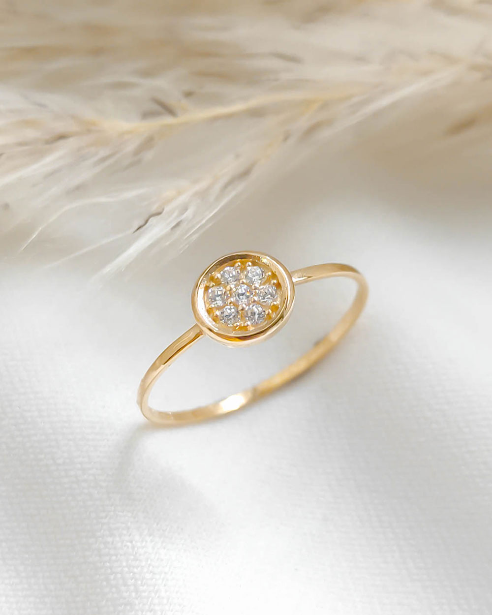 CINCIN DEWASA MODEL BULAT MATA PUTIH