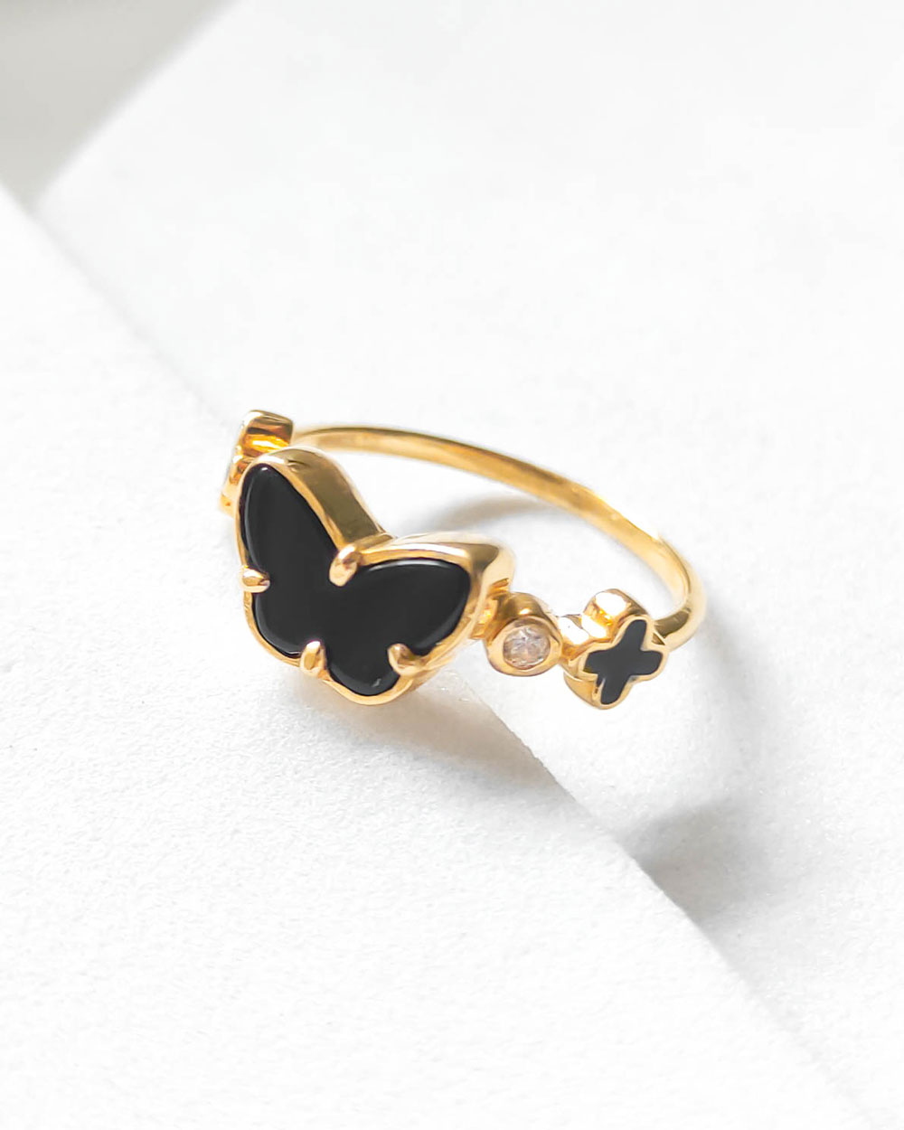 CINCIN DEWASA MODEL KUPU HITAM ELEGAN