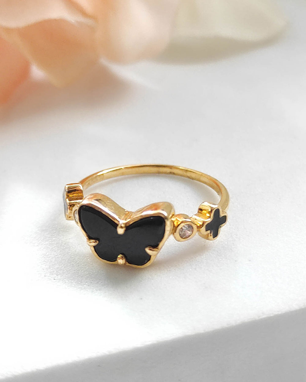 CINCIN DEWASA MODEL KUPU HITAM ELEGAN