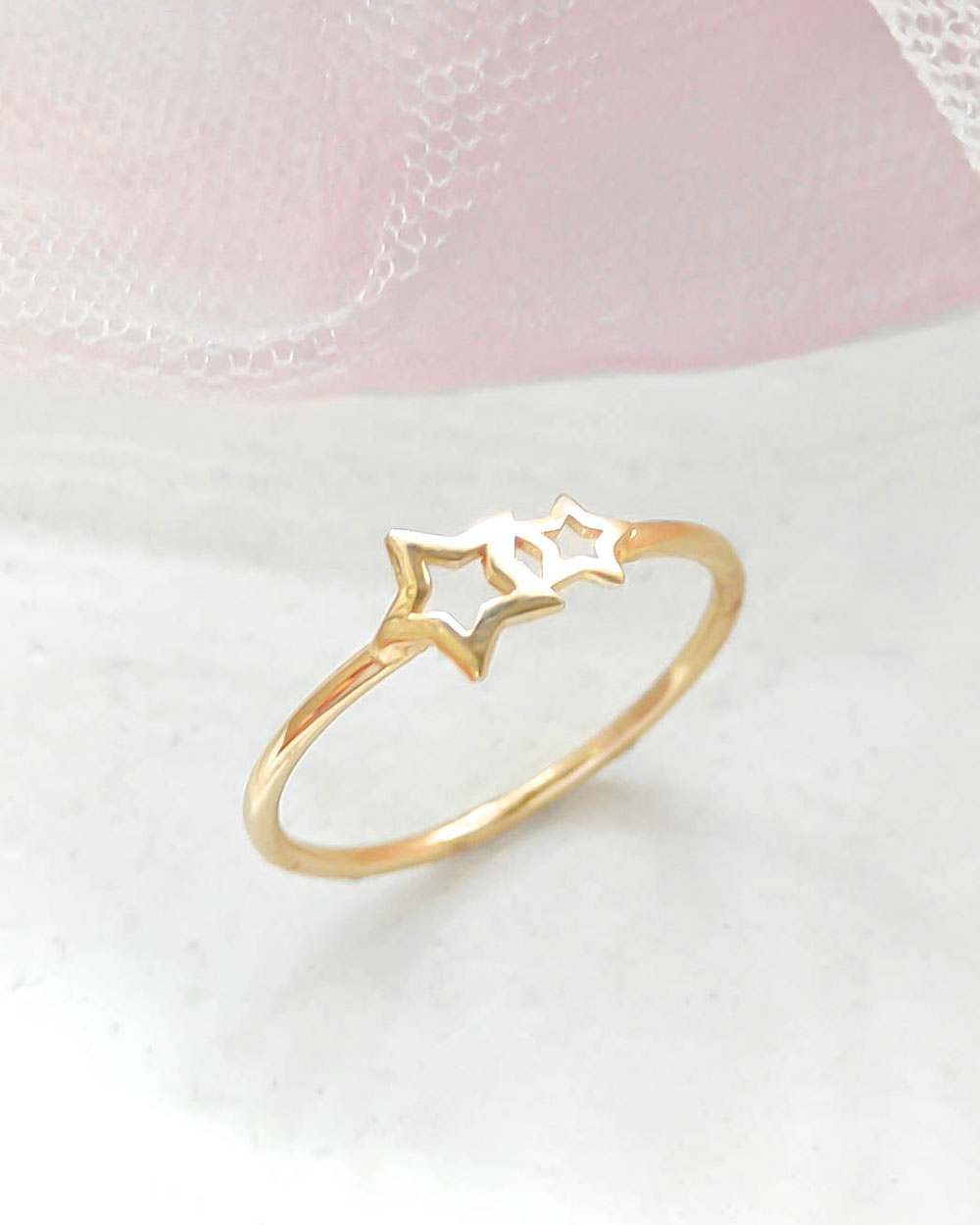 CINCIN DEWASA MODEL BINTANG 2 SIMPLE TANPA MATA