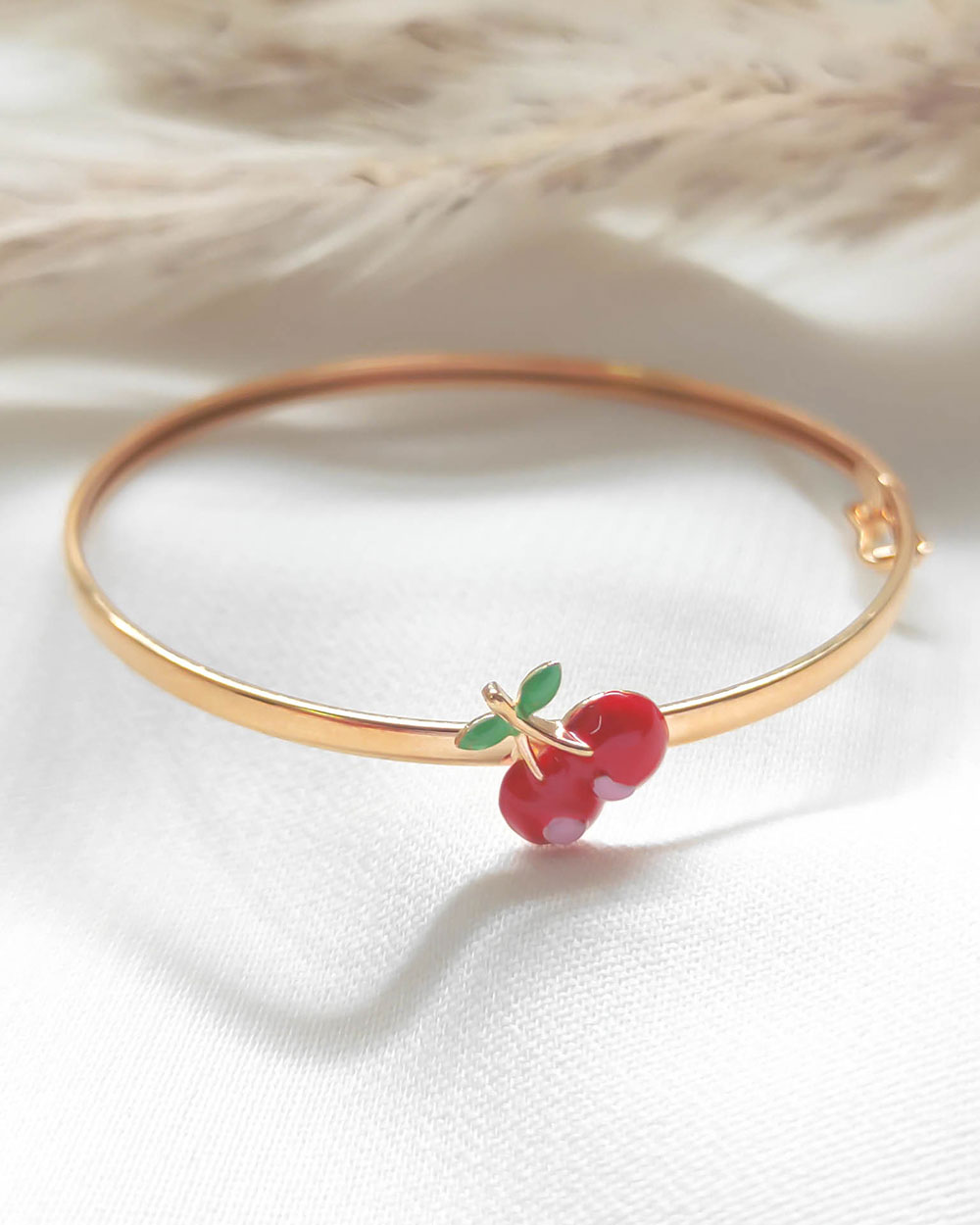 GELANG TANGAN KOLONG ANAK MODEL BENTUK BUAH CHERRY