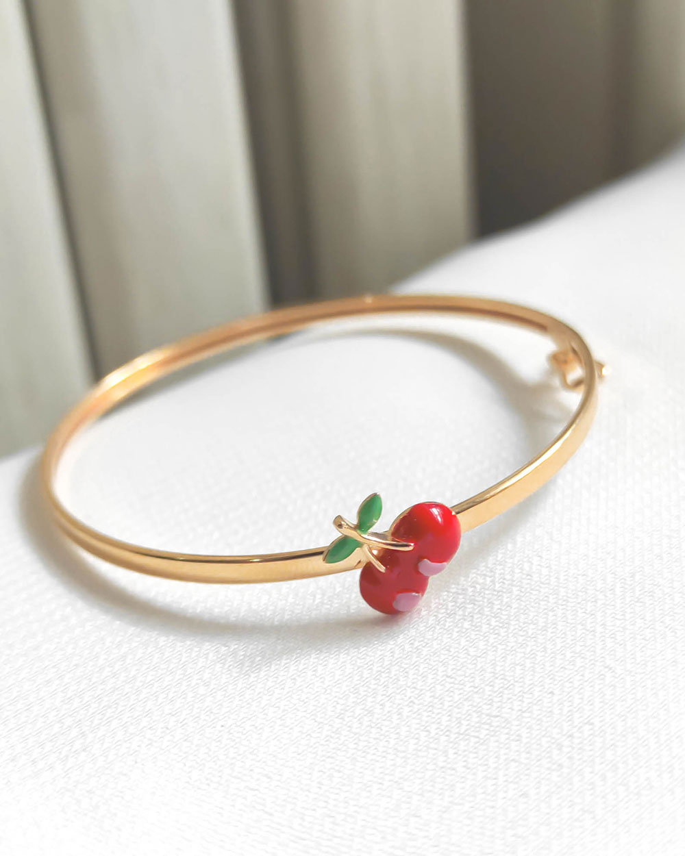 GELANG TANGAN KOLONG ANAK MODEL BENTUK BUAH CHERRY