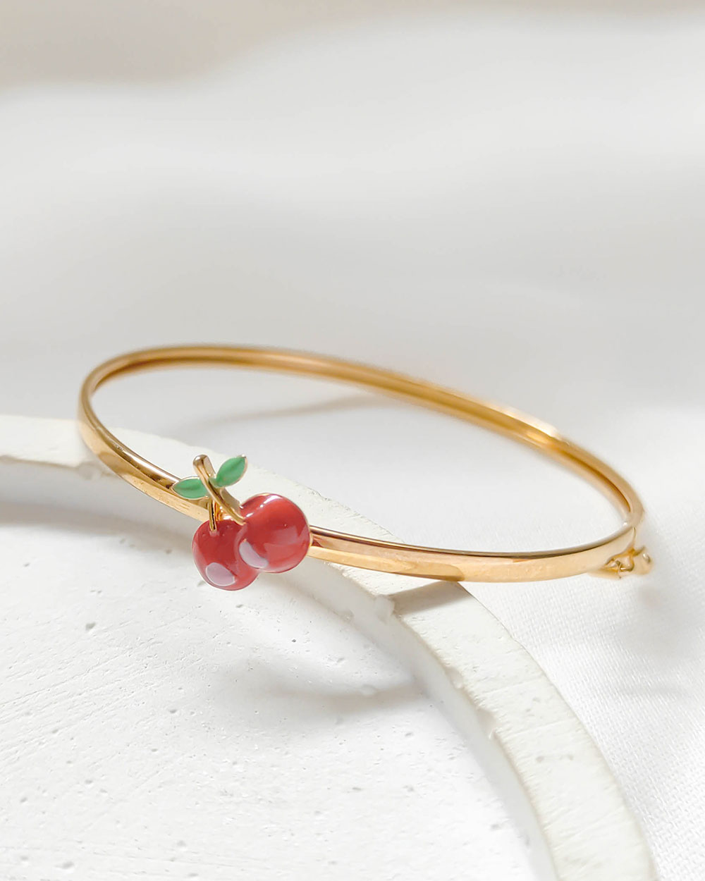 GELANG TANGAN KOLONG ANAK MODEL BENTUK BUAH CHERRY