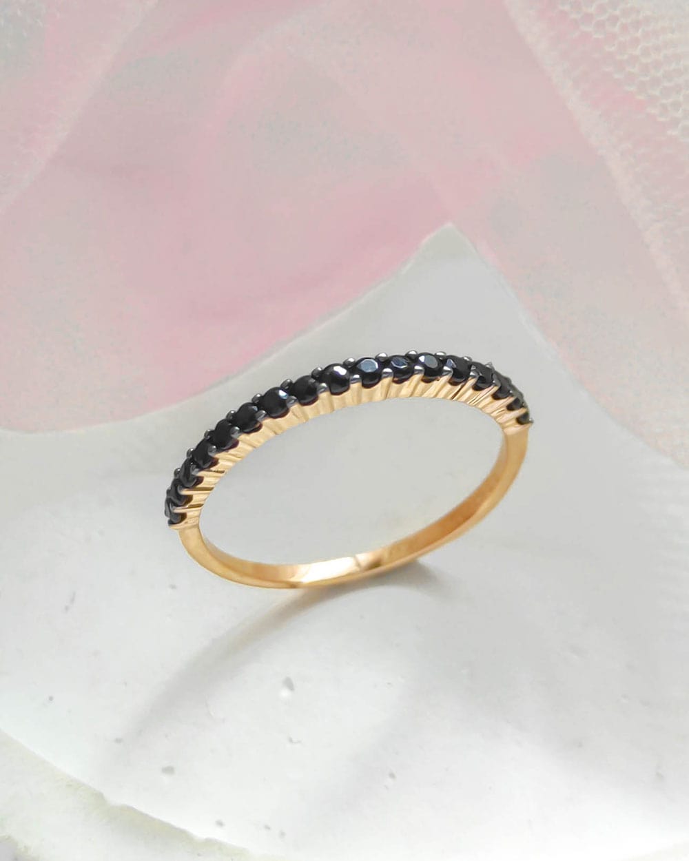 CINCIN DEWASA MODEL SETENGAH LISTRING MATA HITAM