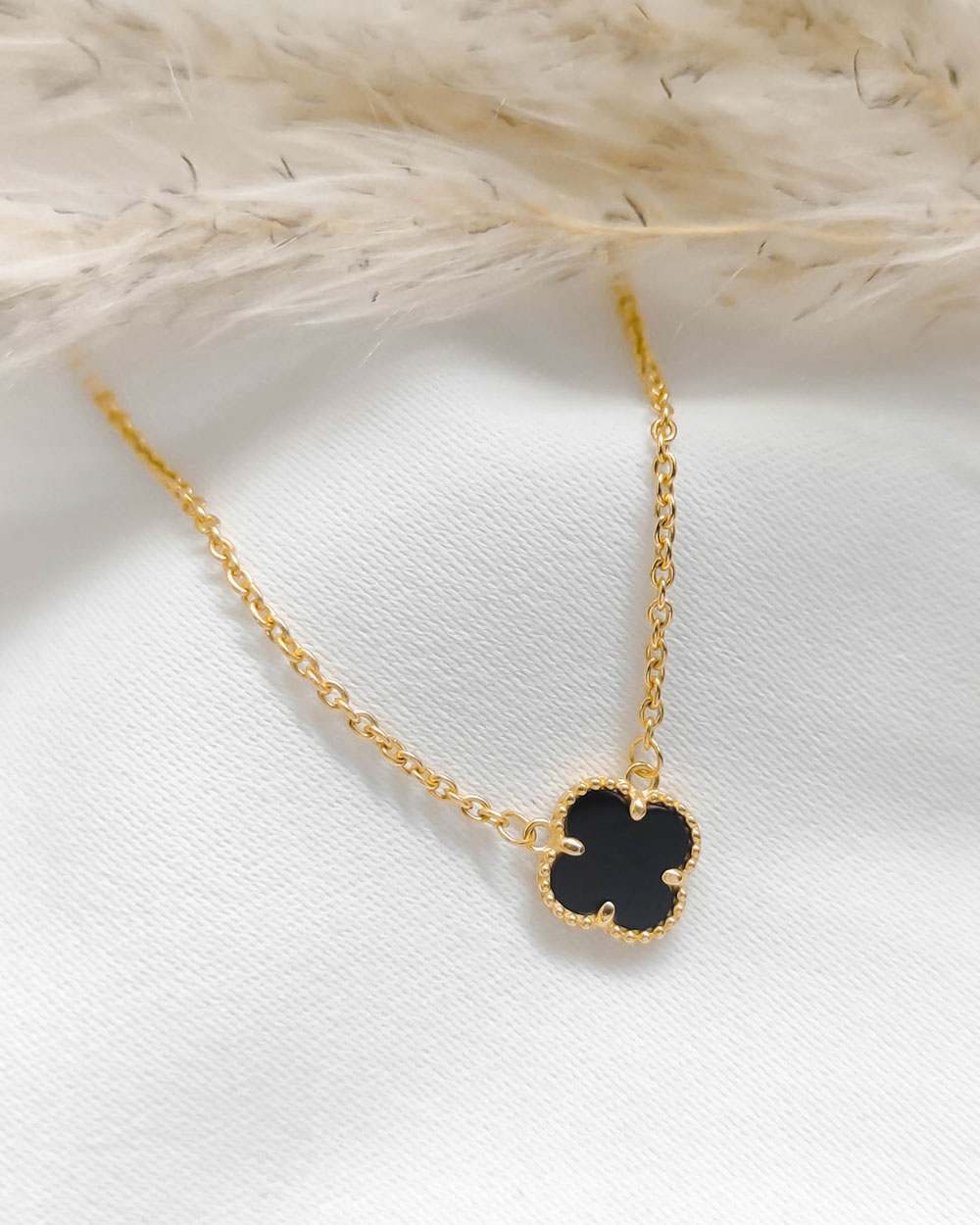 KALUNG DEWASA MODEL CLOVER HITAM SIMPLE