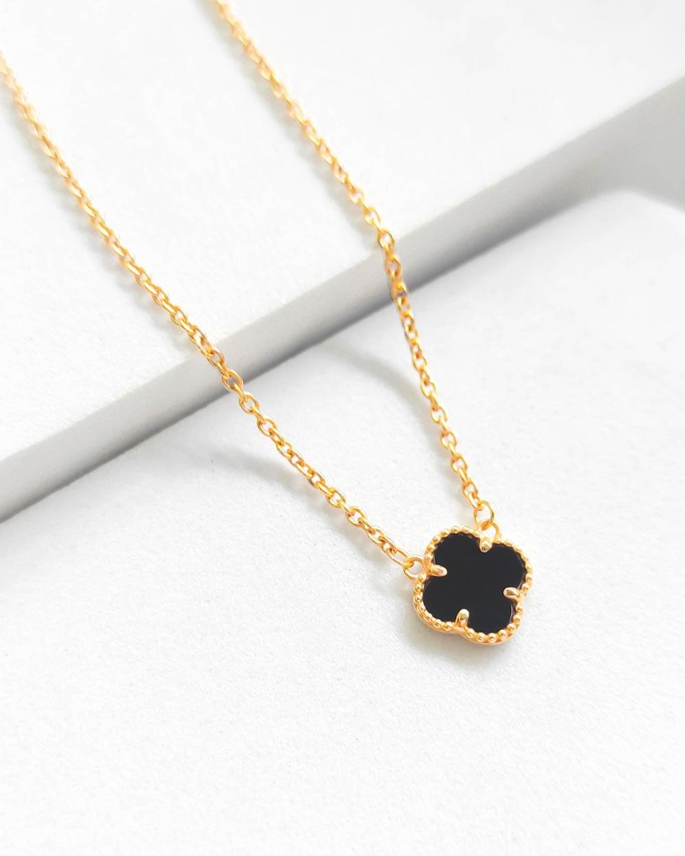 KALUNG DEWASA MODEL CLOVER HITAM SIMPLE