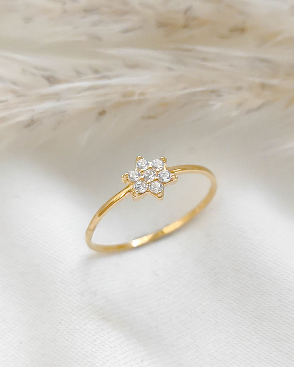 CINCIN DEWASA MODEL BINTANG SEGIENAM SIMPLE