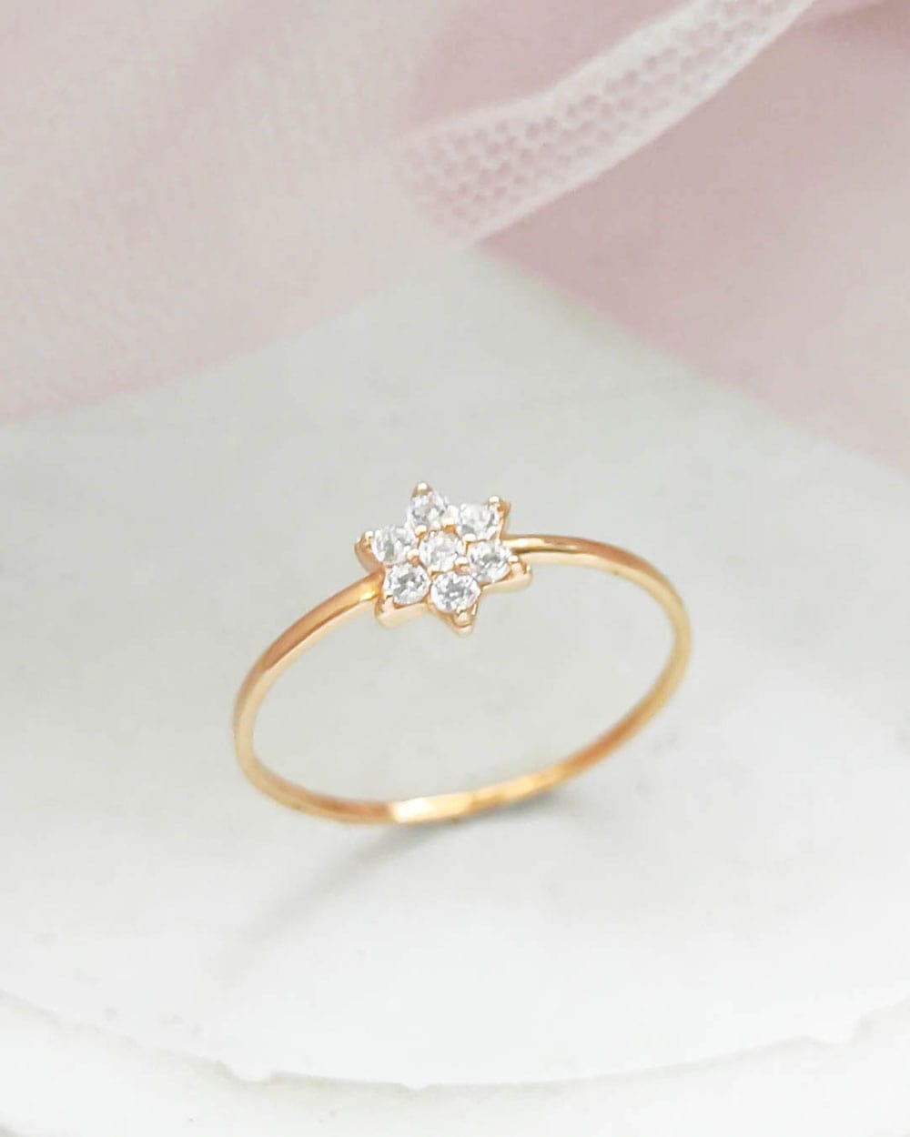 CINCIN DEWASA MODEL BINTANG SEGIENAM SIMPLE