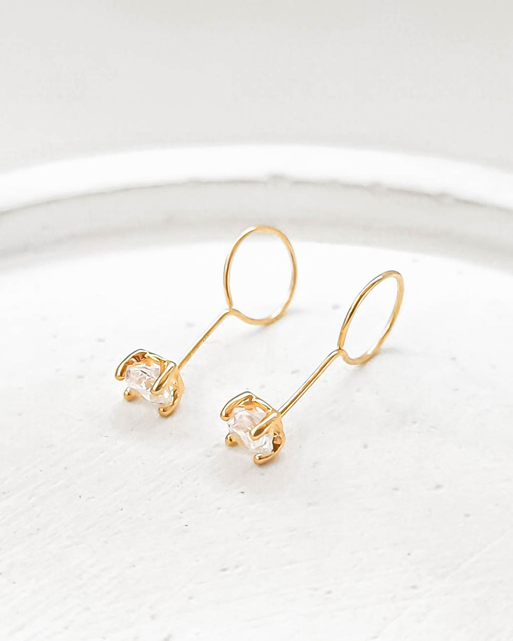 ANTING DEWASA MODEL TAUGE MATA PUTIH SIMPLE