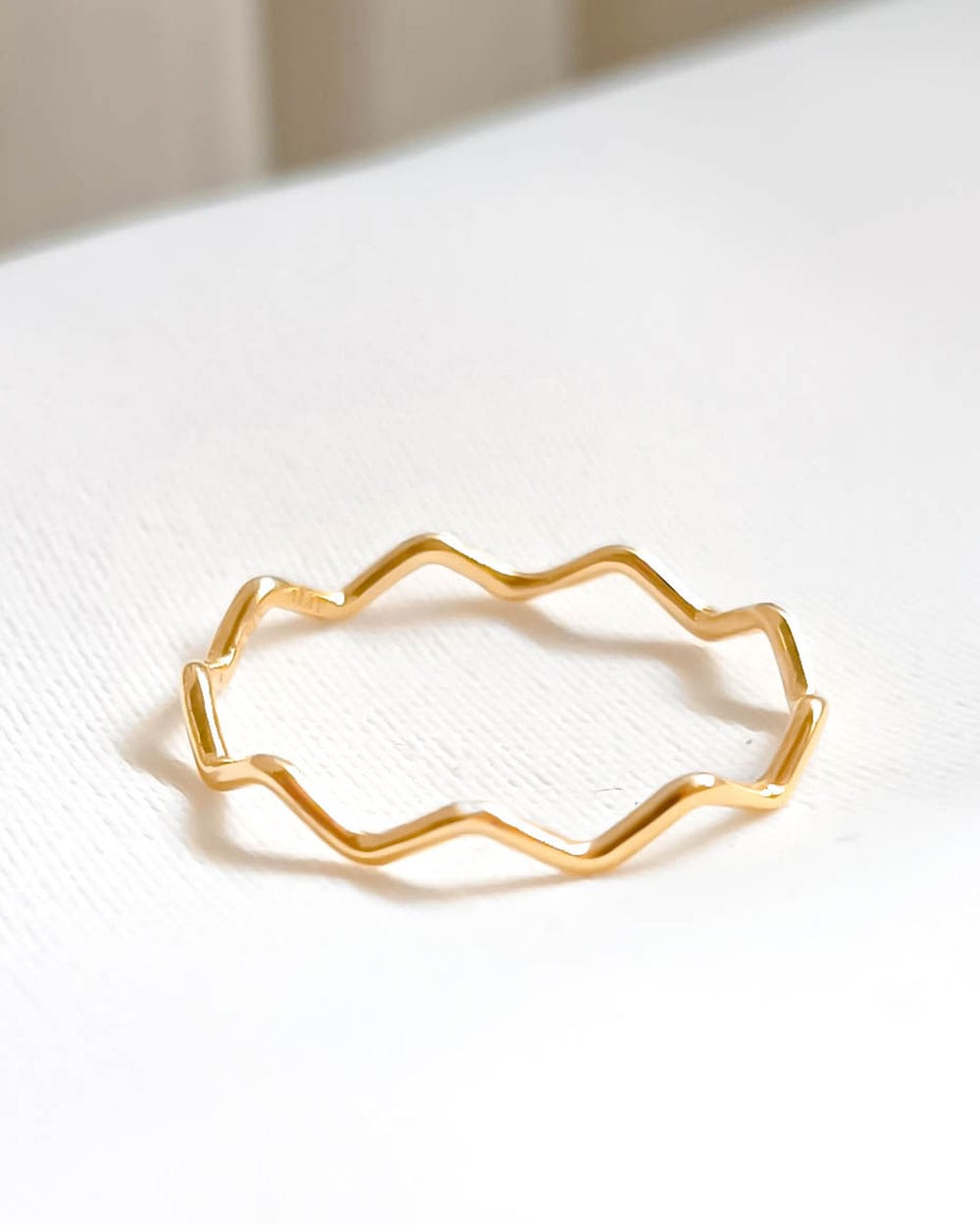 CINCIN DEWASA MODEL ZIGZAG POLOS SIMPLE