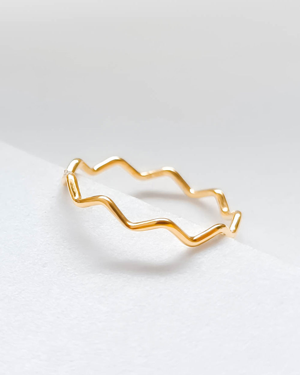 CINCIN DEWASA MODEL ZIGZAG POLOS SIMPLE