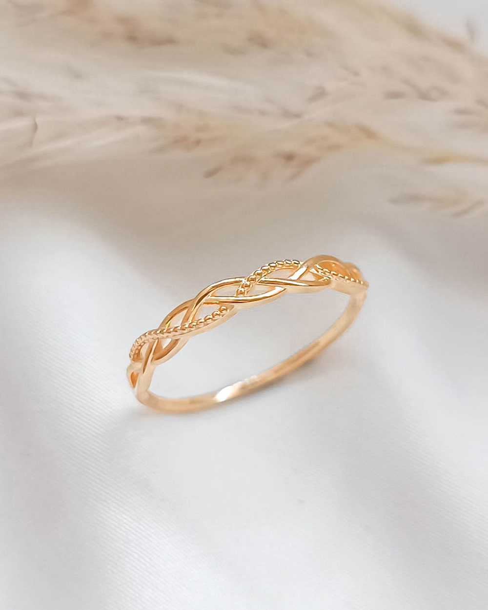 CINCIN DEWASA MODEL ULIR RAJUT