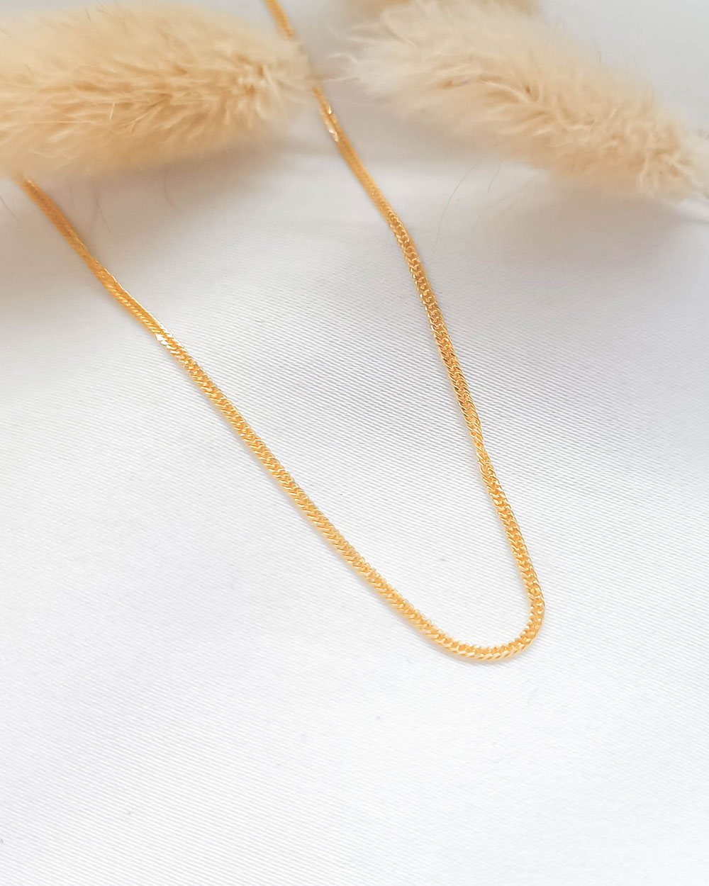 KALUNG POLOS DEWASA MODEL RANTAI HOLO