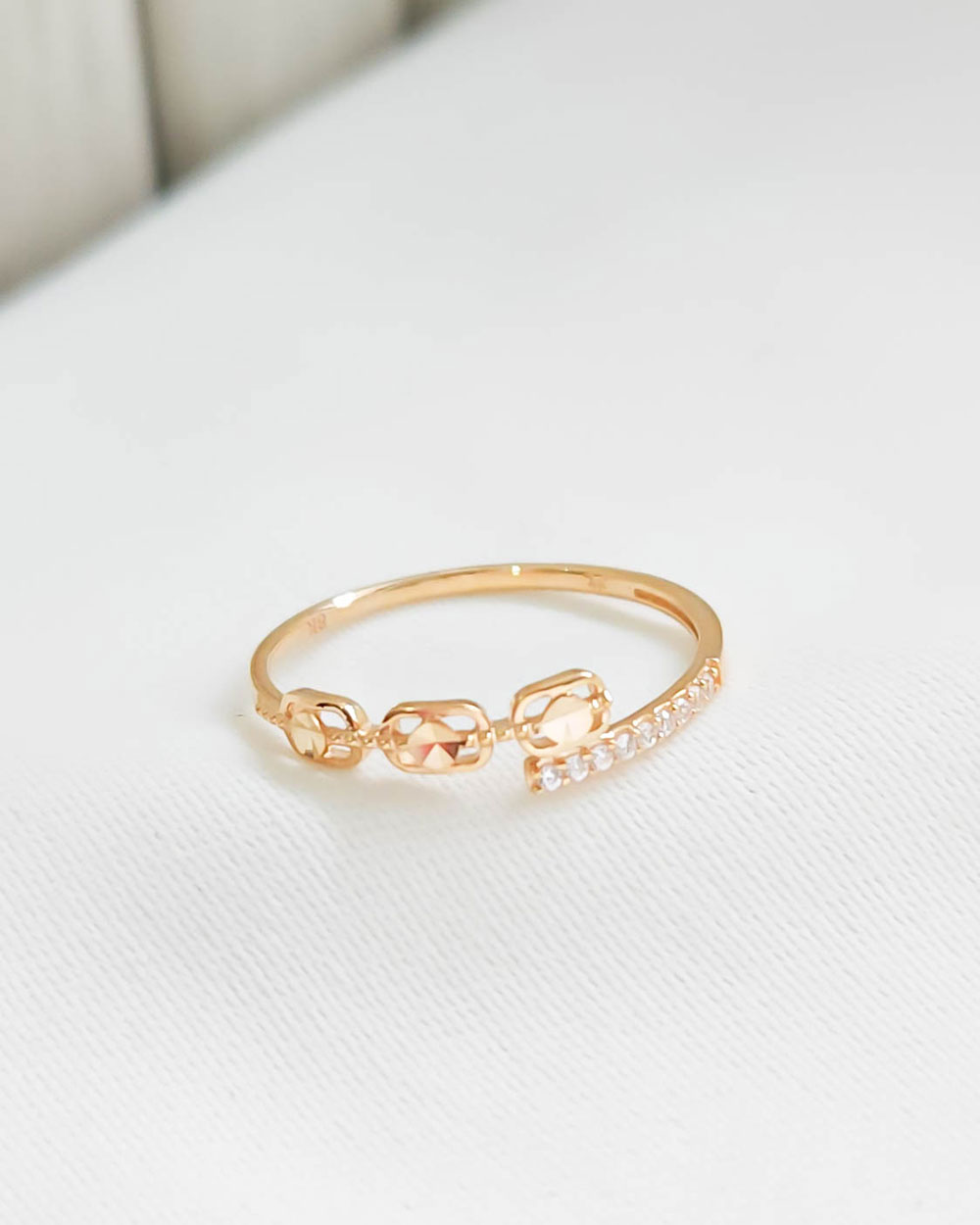 CINCIN DEWASA MODEL TIGA KOTAK DAN DERET MATA