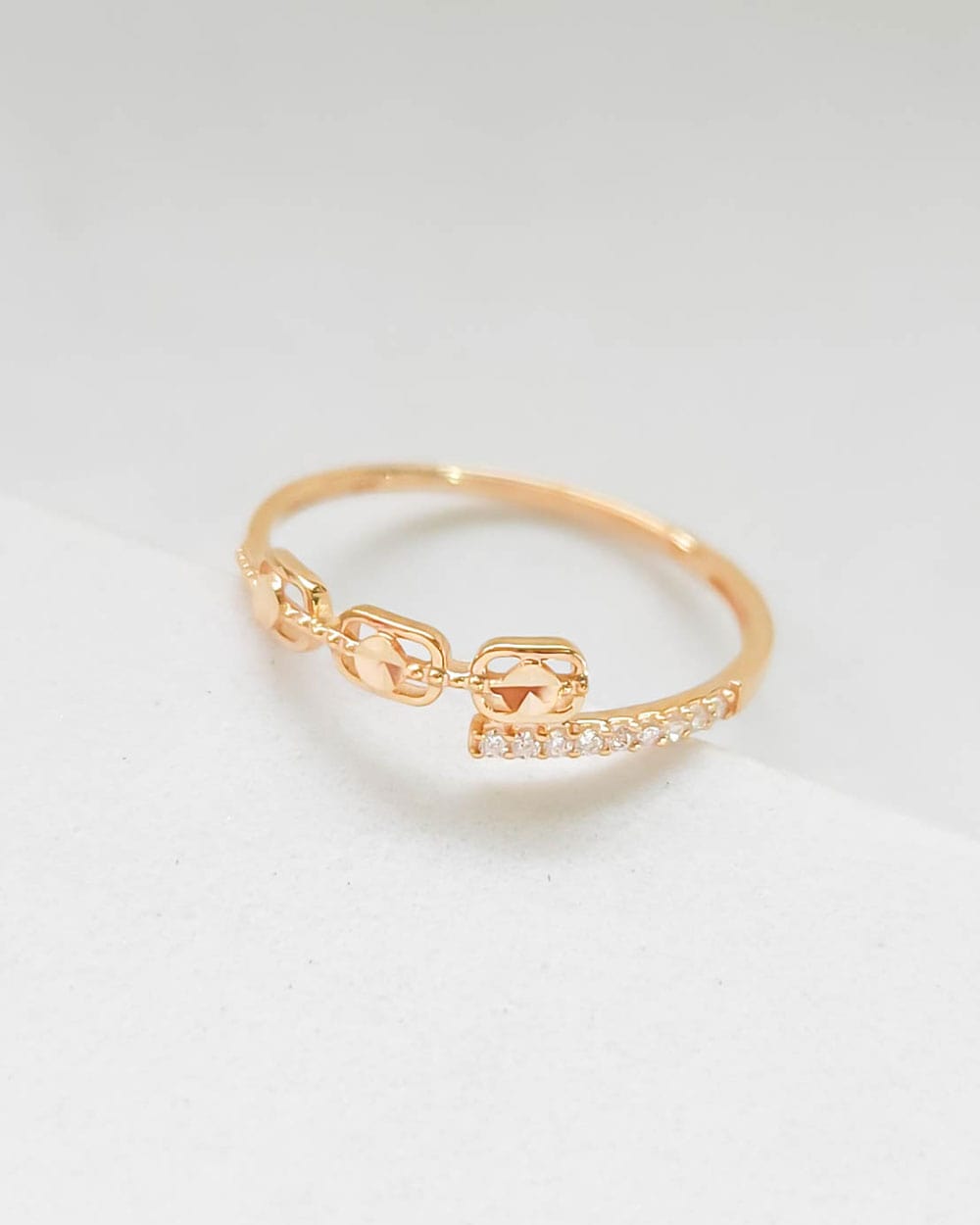 CINCIN DEWASA MODEL TIGA KOTAK DAN DERET MATA
