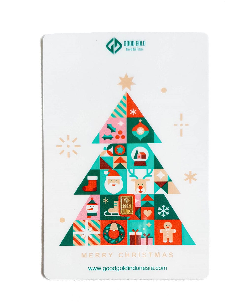 LOGAM MULIA GOOD GOLD GIFT SERIES CHRISTMAS WARNA PUTIH