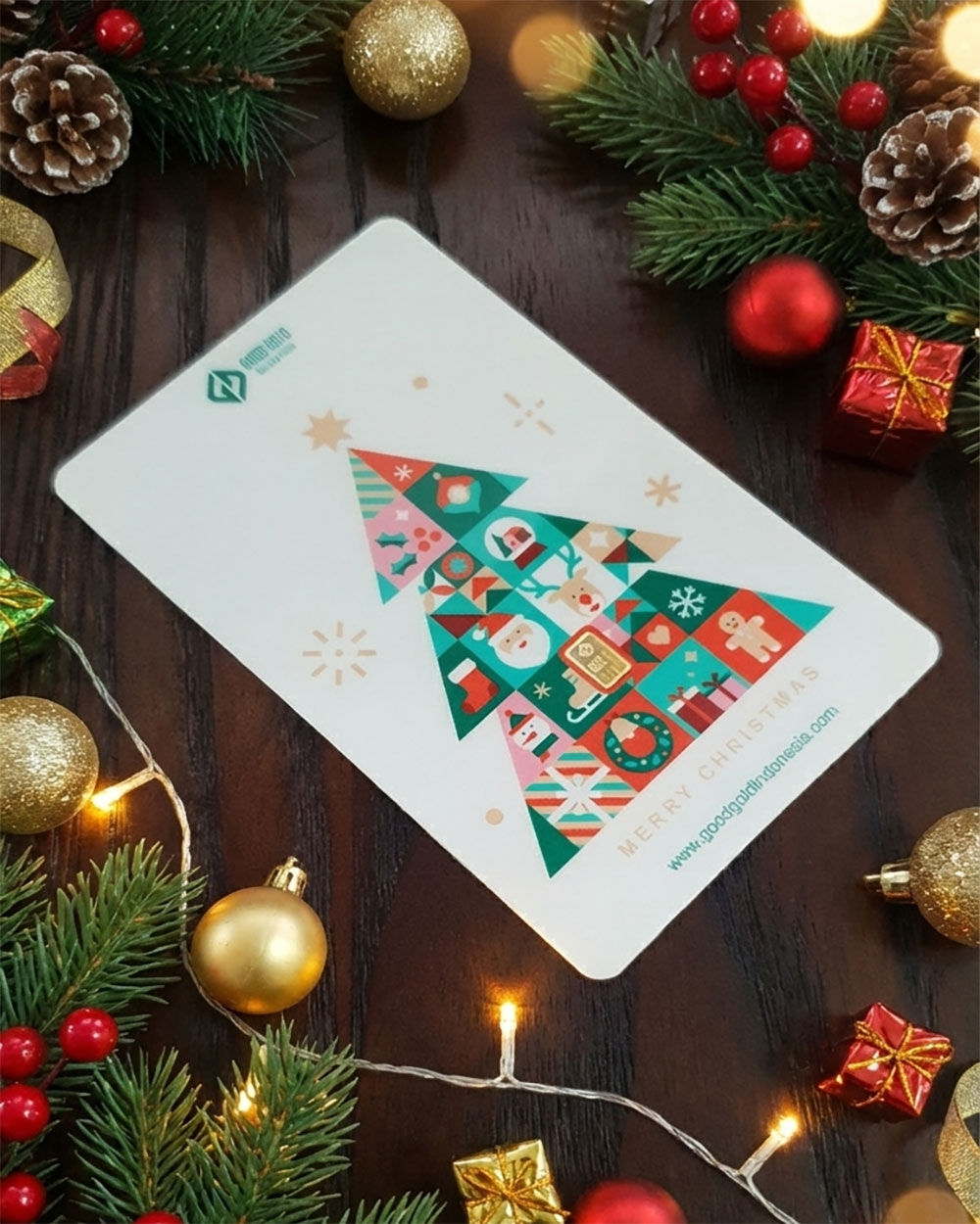 LOGAM MULIA GOOD GOLD GIFT SERIES CHRISTMAS WARNA PUTIH