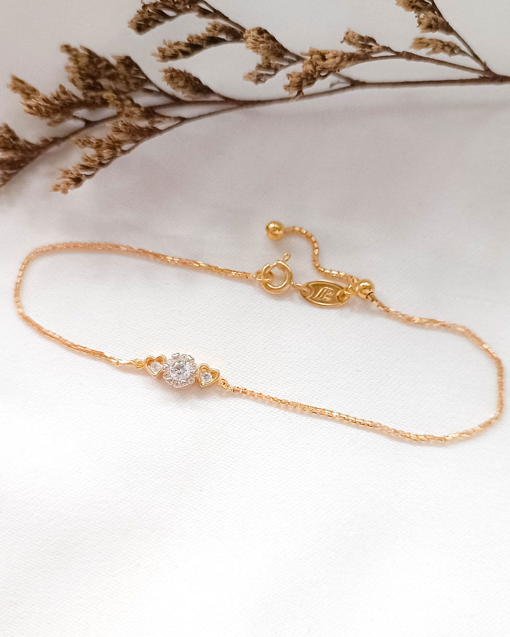 GELANG TANGAN SERUT DEWASA MODEL MATA DAN 2 LOVE