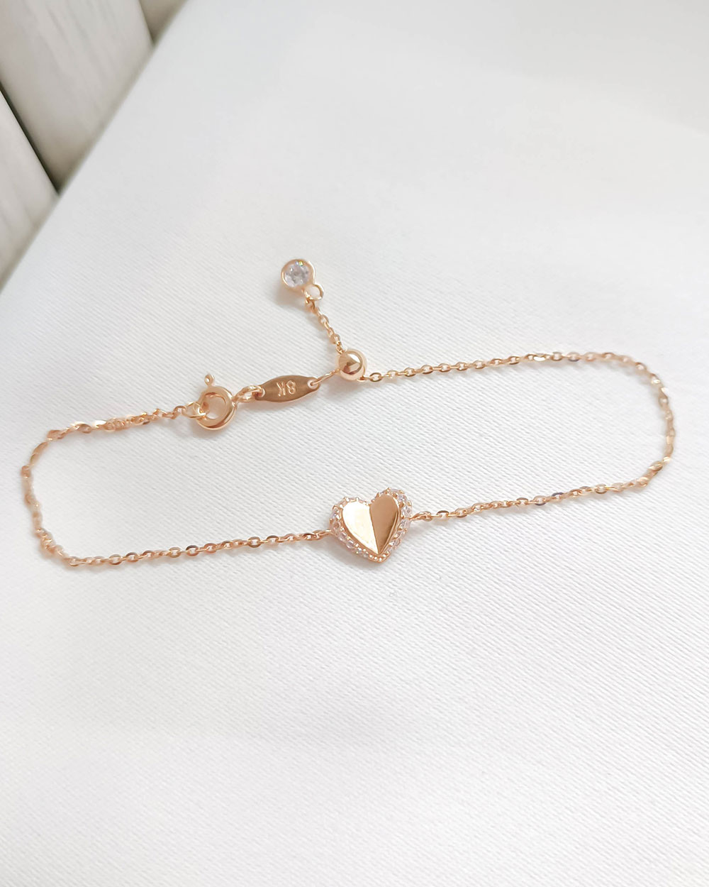 GELANG TANGAN SERUT DEWASA MODEL LOVE MATA KELILING