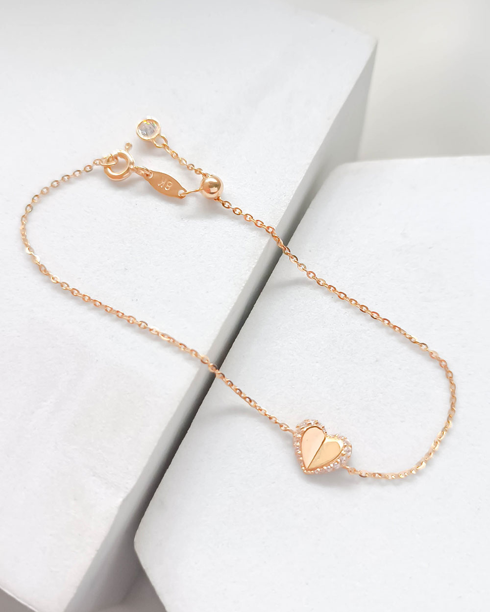 GELANG TANGAN SERUT DEWASA MODEL LOVE MATA KELILING