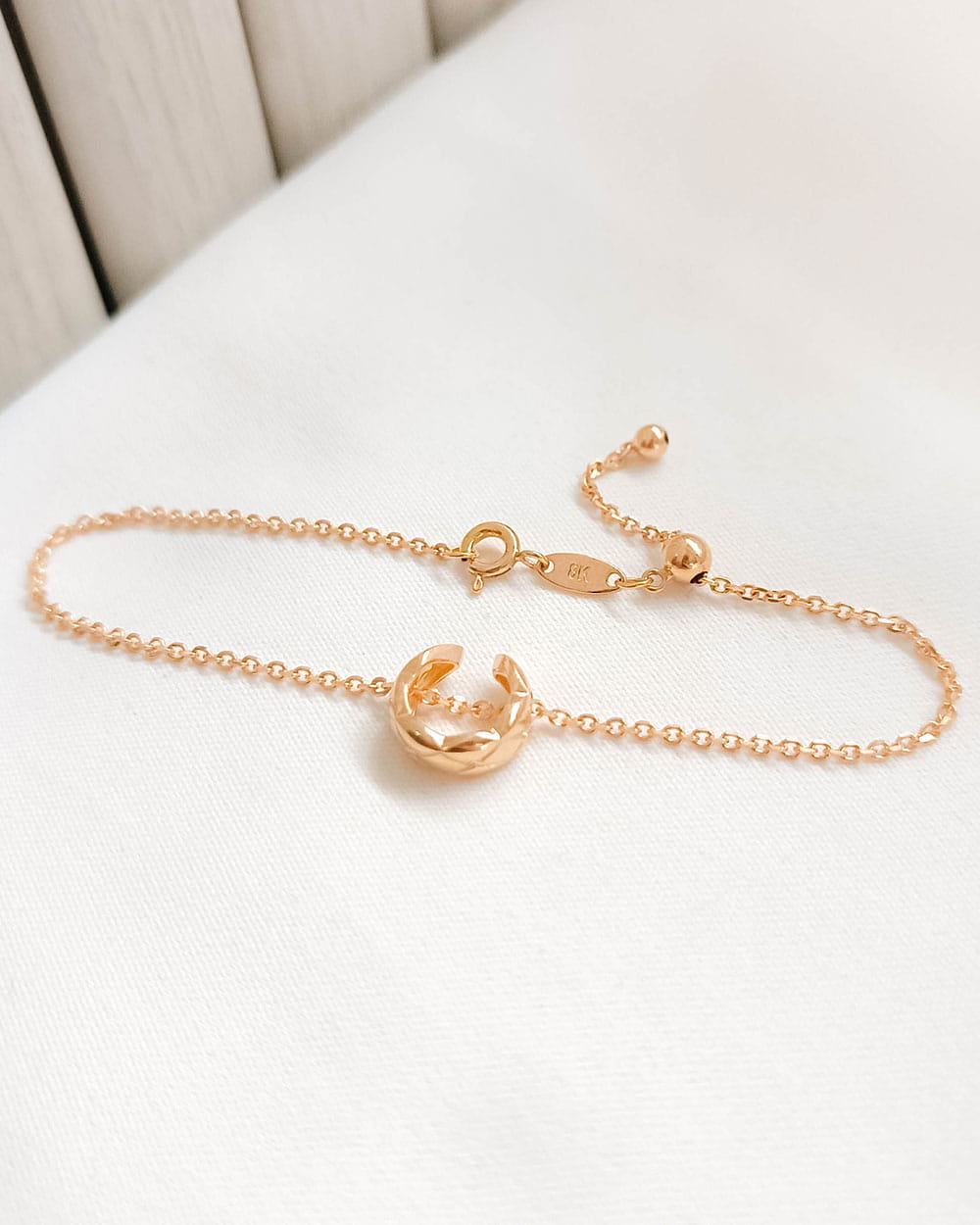 GELANG TANGAN SERUT DEWASA MODEL ORNAMEN OPEN CIRCLE