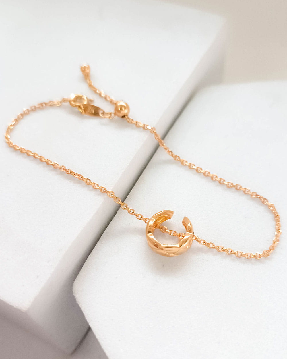 GELANG TANGAN SERUT DEWASA MODEL ORNAMEN OPEN CIRCLE