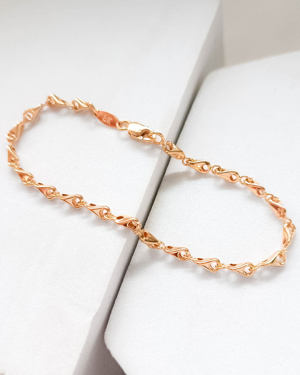 GELANG TANGAN DEWASA MOTIF TWISTED ELEGANT