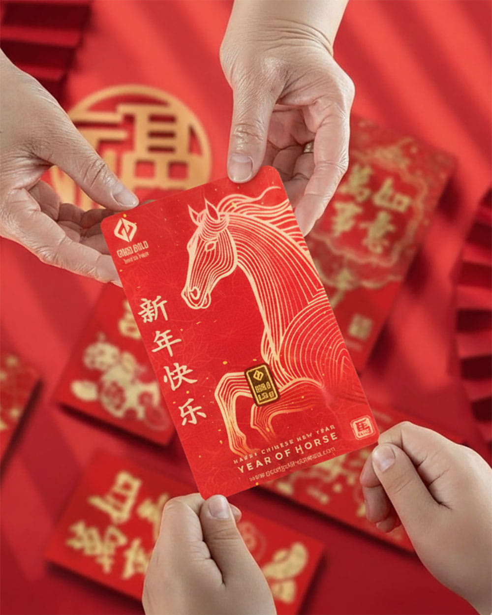 LOGAM MULIA GOOD GOLD GIFT SERIES IMLEK YEAR OF HORSE