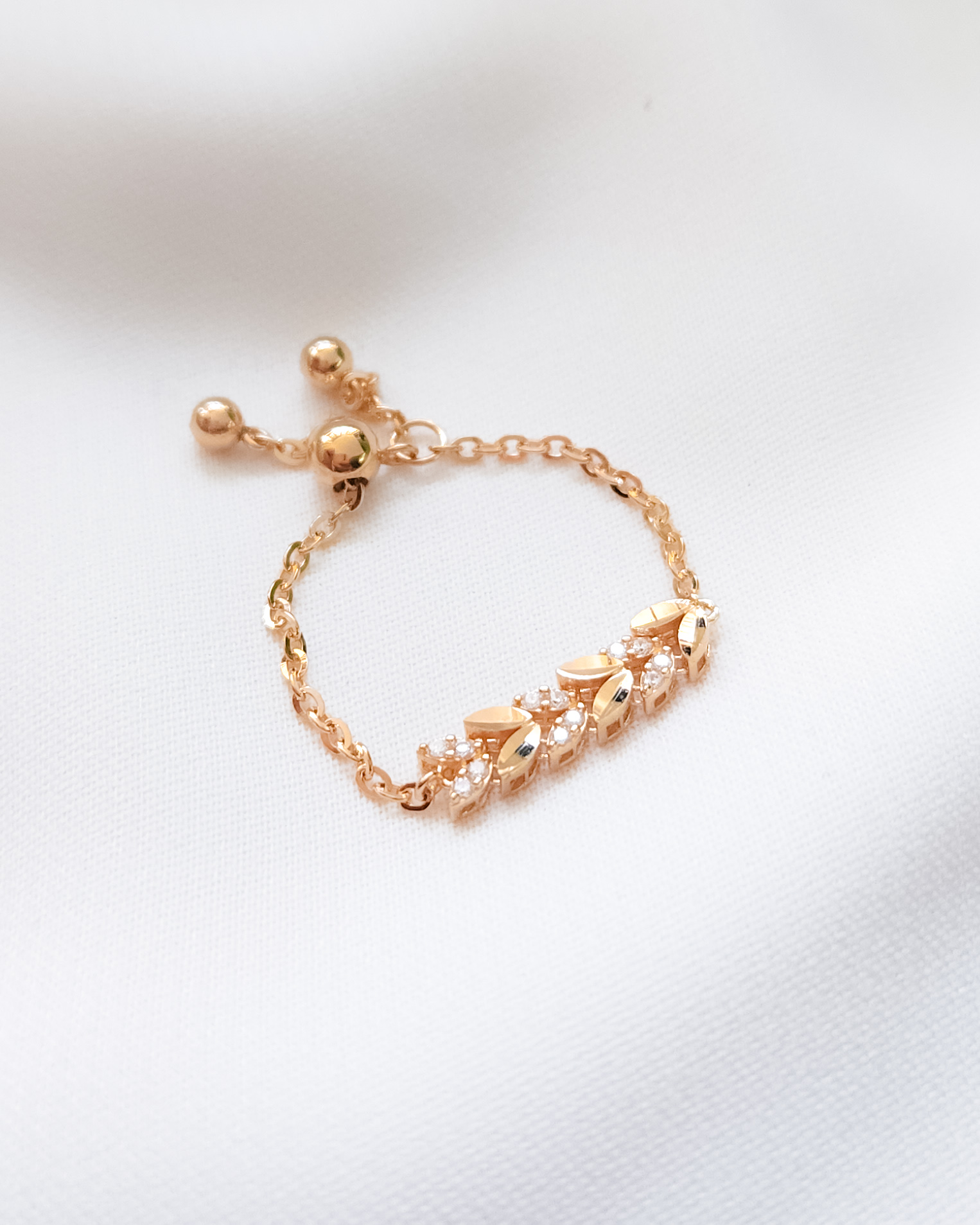 CINCIN SERUT DEWASA MODEL DAUN MATA