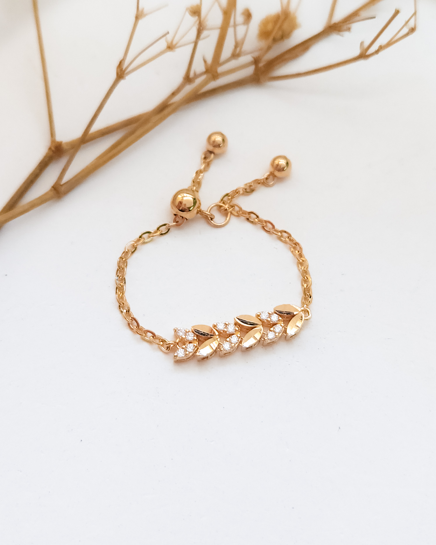 CINCIN SERUT DEWASA MODEL DAUN MATA