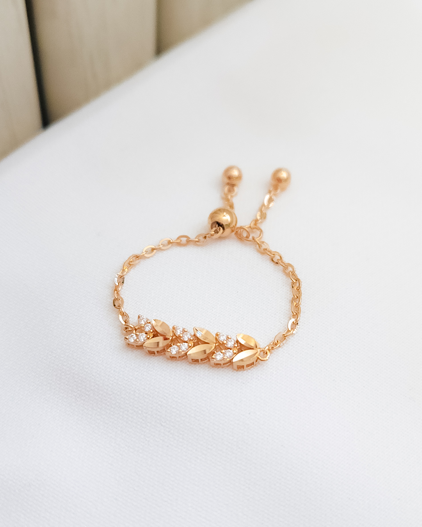 CINCIN SERUT DEWASA MODEL DAUN MATA