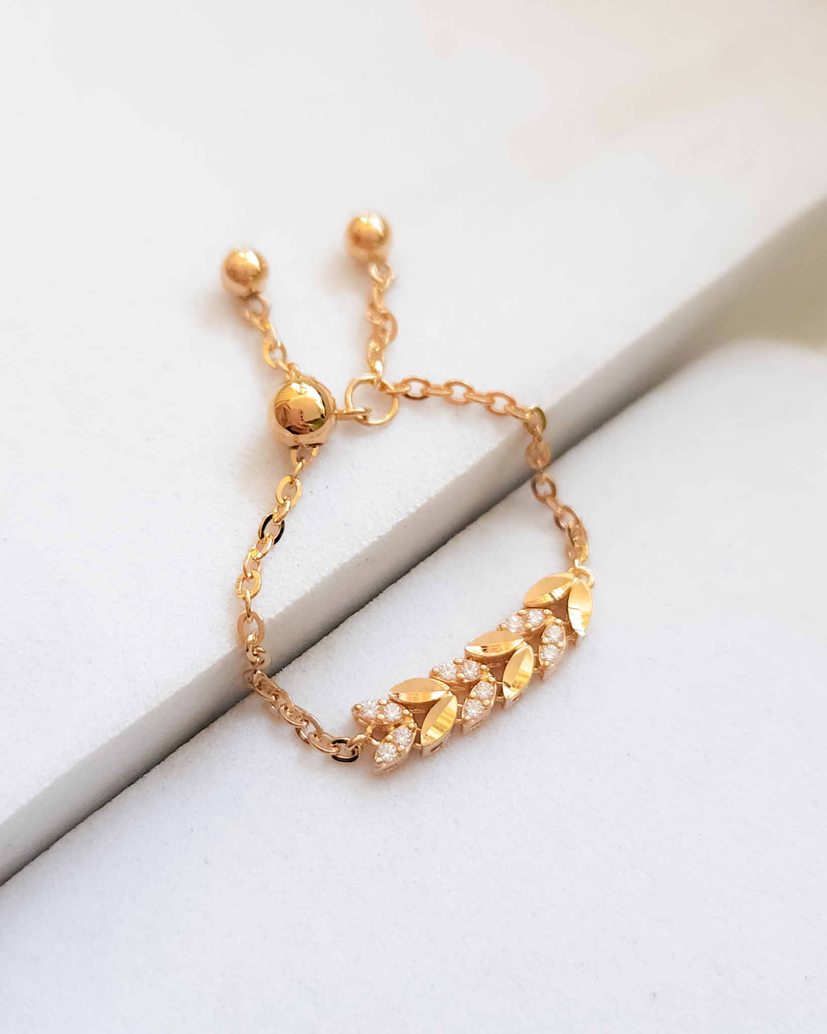 CINCIN SERUT DEWASA MODEL DAUN MATA