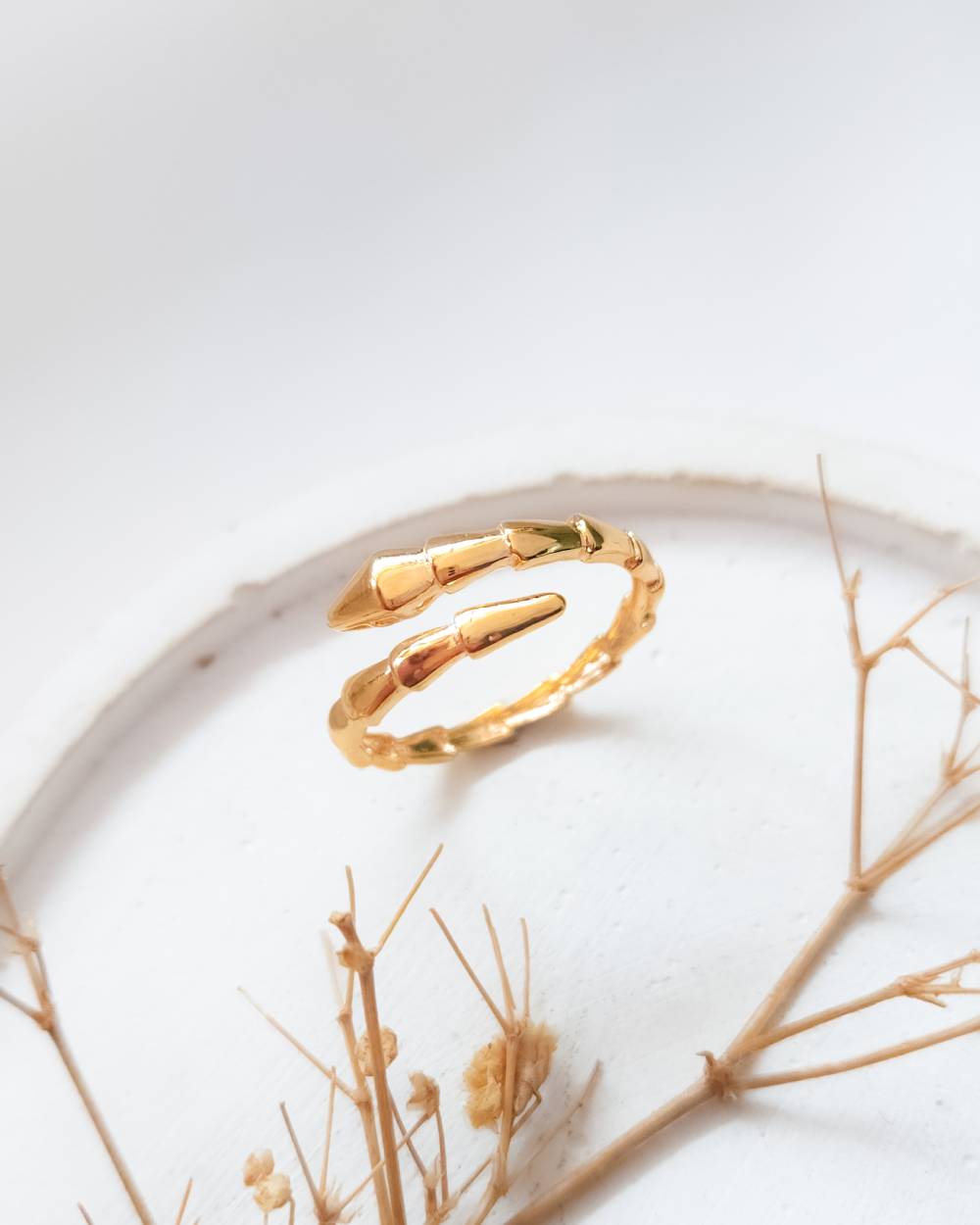 CINCIN DEWASA MODEL ULAR POLOS TANPA MATA