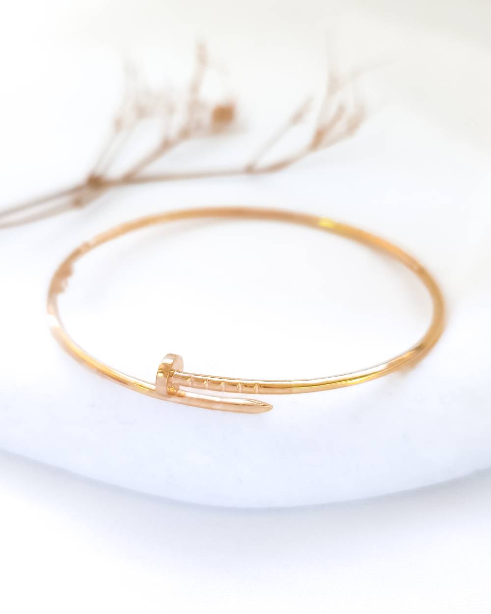 GELANG KOLONG DEWASA MODEL BENTUK PAKU UNIK